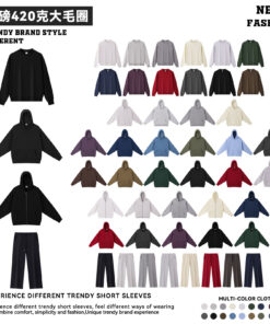 Heavyweight 420g French Terry Crewneck Sweatshirt