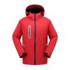 Waterproof Workwear Jacket for Outdoor Construction with Fleece Lining - Model: 631309170445