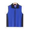 Straight-Cut Casual Vest for Layered Streetwear with Printed Text - Model: 631000533274