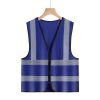 Casual Zip Vest for Spring Autumn with Loose Fit - Model: 664594474536