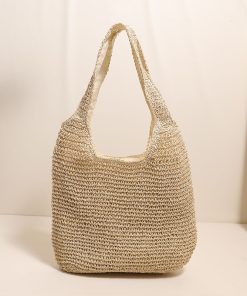 Alternative view of Straw Woven Bag for Women Outdoor Tote Crossbody - Model: 928004306232