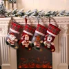 Christmas Decoration Plush Sock for Gift Giving and Candy Storage - Model: 597818713707