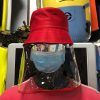 Cycling Sun Visor Hat for Splash and Saliva Protection - Model: 612071748242