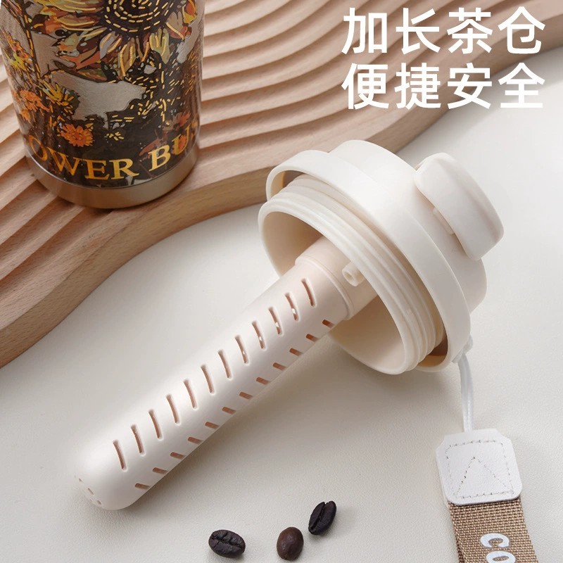 Titanium Travel Mug for Car Coffee and Cold Drinks, Leak-Proof - Model: 1011157906454 - 图片 4