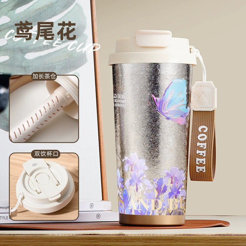 Titanium Travel Mug for Car Coffee and Cold Drinks, Leak-Proof - Model: 1011157906454 - 图片 10