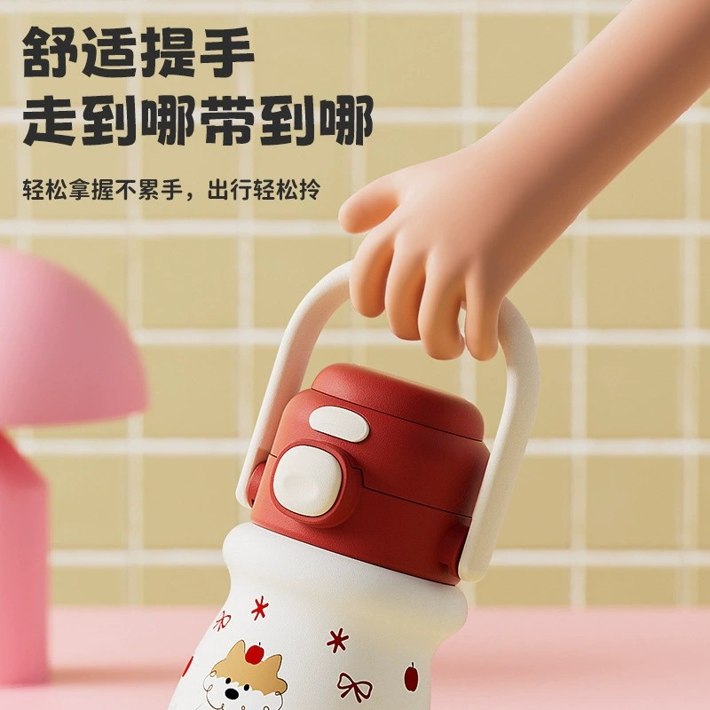 Cartoon Pop-Up Cup for Outdoor Adventures with Large Capacity - Model: 992469598605 - 图片 4