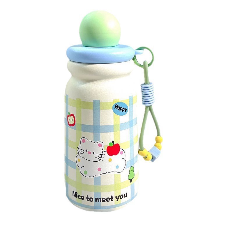 Insulated Water Bottle for School Kids with Cartoon Design - Model: 992644094418 - 图片 5
