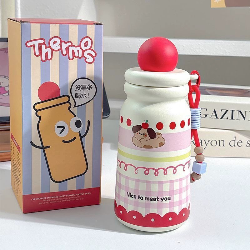 Insulated Water Bottle for School Kids with Cartoon Design - Model: 992644094418 - 图片 10