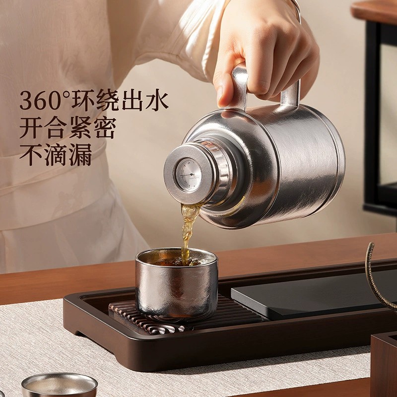 Magnetic Insulated Titanium Kettle for Camping - Model: 1032556859004 - 图片 3