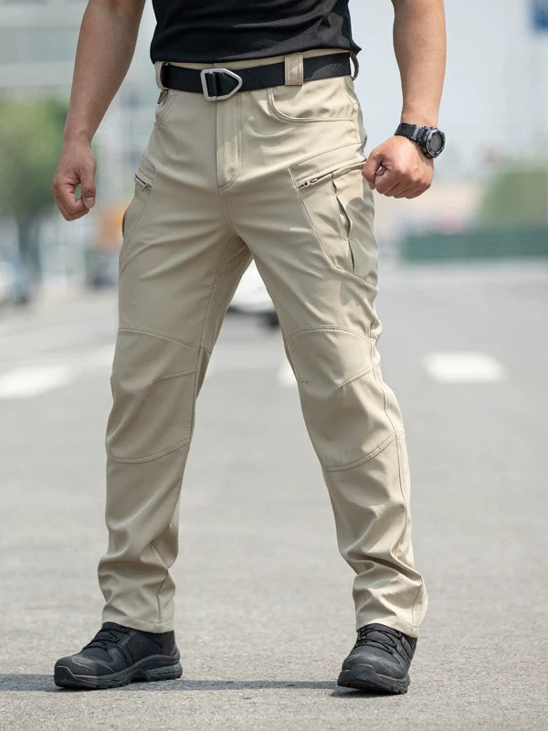 Men's Slight Stretch Camouflage Cargo Pants for Training and Outdoor - Model: 925444415826 - 图片 3