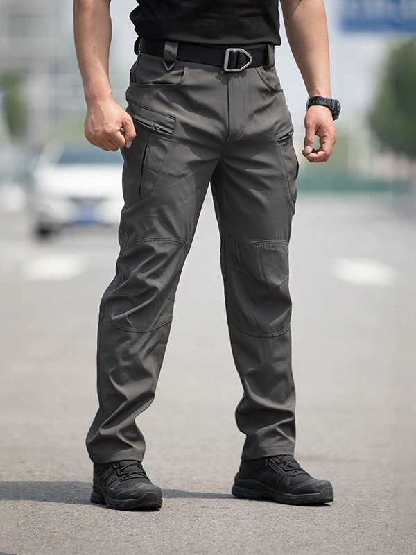 Men's Slight Stretch Camouflage Cargo Pants for Training and Outdoor - Model: 925444415826 - 图片 4
