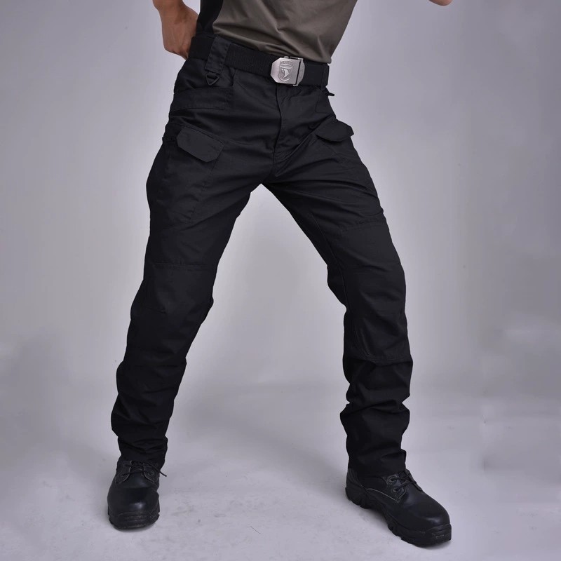 Outdoor Multi-Pocket Cargo Pants for Spring Autumn Training - Model: 727878822769 - 图片 3