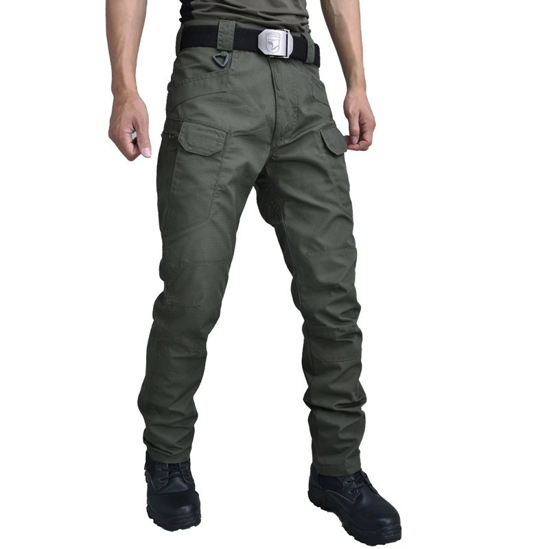 Outdoor Multi-Pocket Cargo Pants for Spring Autumn Training - Model: 727878822769 - 图片 5
