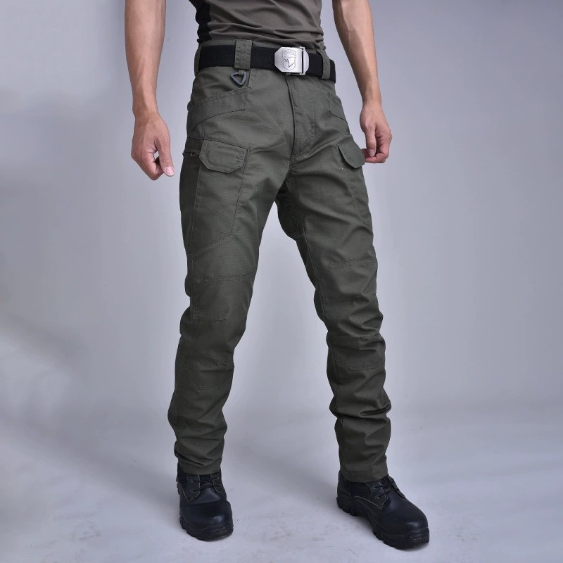 Outdoor Multi-Pocket Cargo Pants for Spring Autumn Training - Model: 727878822769 - 图片 7