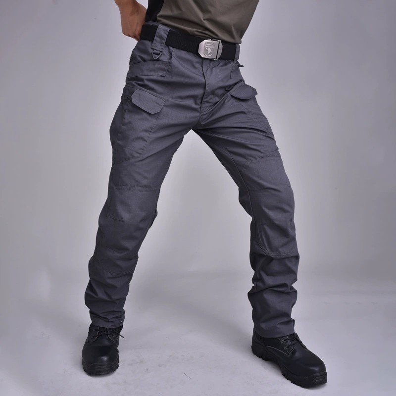 Outdoor Multi-Pocket Cargo Pants for Spring Autumn Training - Model: 727878822769 - 图片 10