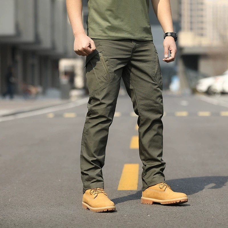 Waterproof Tactical Pants for Outdoor Training Work with Camo Print - Model: 645452843867