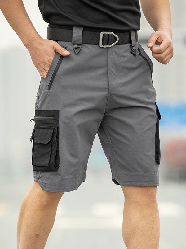Summer Outdoor Hiking Shorts for Men with Stretch Cargo Pockets - Model: 1026527863530 - 图片 2