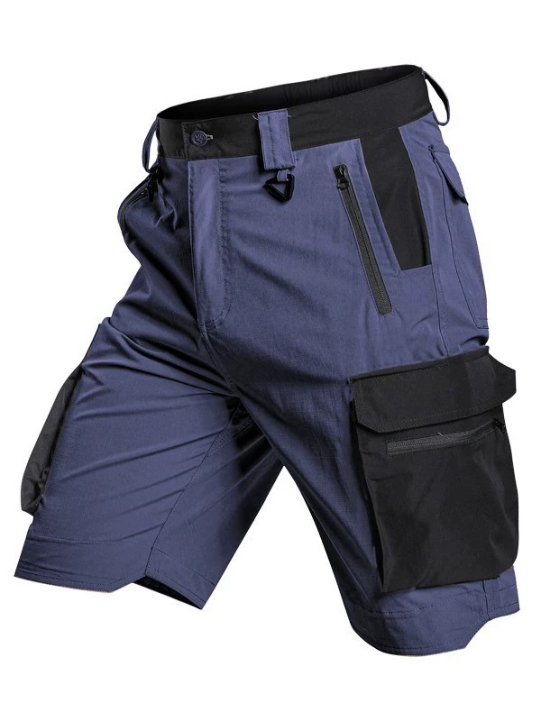 Summer Outdoor Hiking Shorts for Men with Stretch Cargo Pockets - Model: 1026527863530 - 图片 3