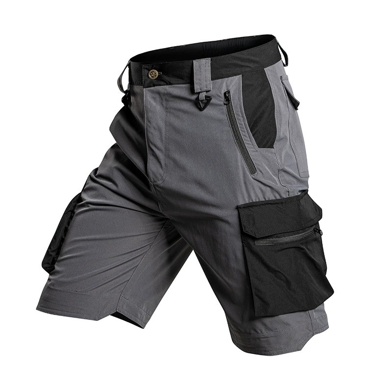 Summer Outdoor Hiking Shorts for Men with Stretch Cargo Pockets - Model: 1026527863530 - 图片 7