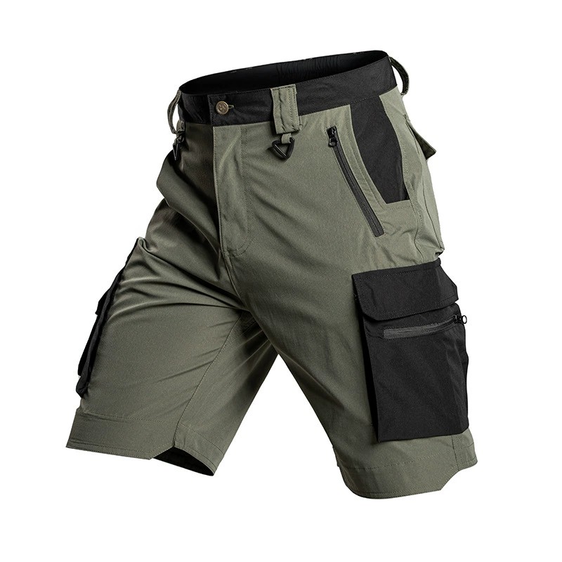 Summer Outdoor Hiking Shorts for Men with Stretch Cargo Pockets - Model: 1026527863530 - 图片 8