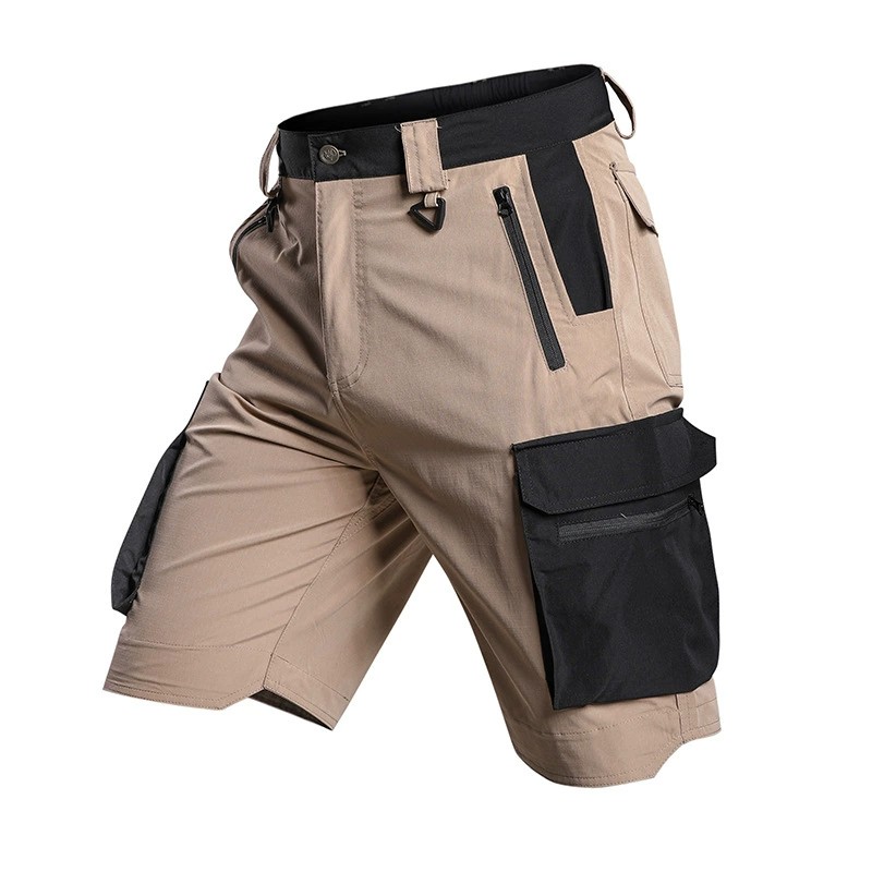 Summer Outdoor Hiking Shorts for Men with Stretch Cargo Pockets - Model: 1026527863530 - 图片 9