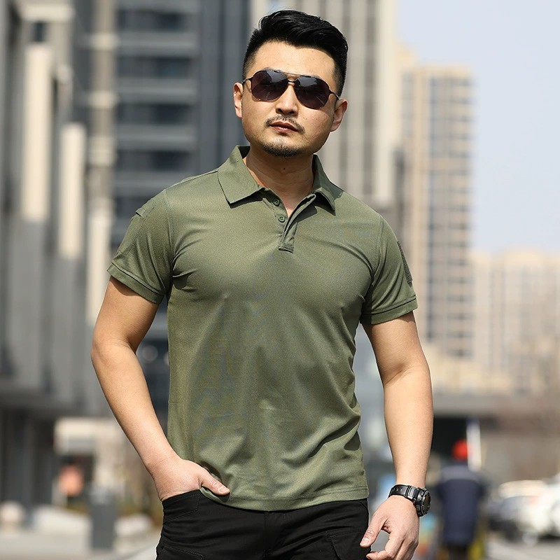 Tactical T-Shirt for Military Fan Sports Casual Camouflage Short Sleeve - Model: 646444891615 - 图片 2
