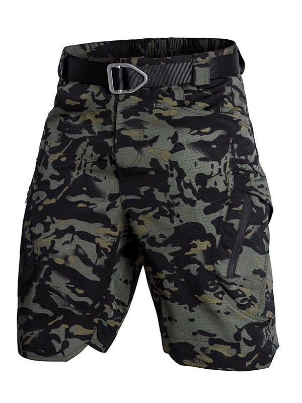 Breathable Quick-Dry Shorts for Hiking Training with Multi-Pockets - Model: 804861335344 - 图片 2