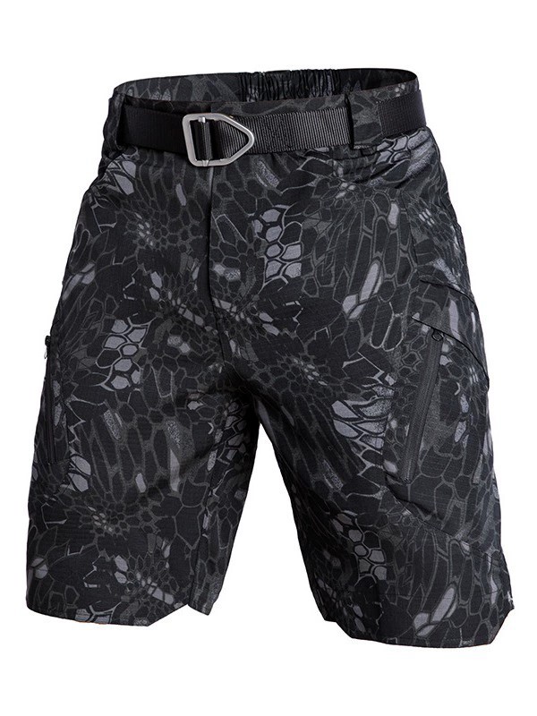 Breathable Quick-Dry Shorts for Hiking Training with Multi-Pockets - Model: 804861335344 - 图片 4