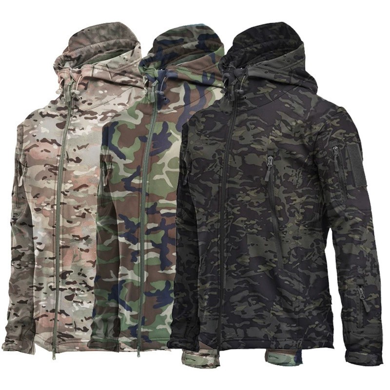 3-in-1 Soft Shell Jacket for Autumn Winter Windproof Waterproof Warm - Model: 727878706766 - 图片 5