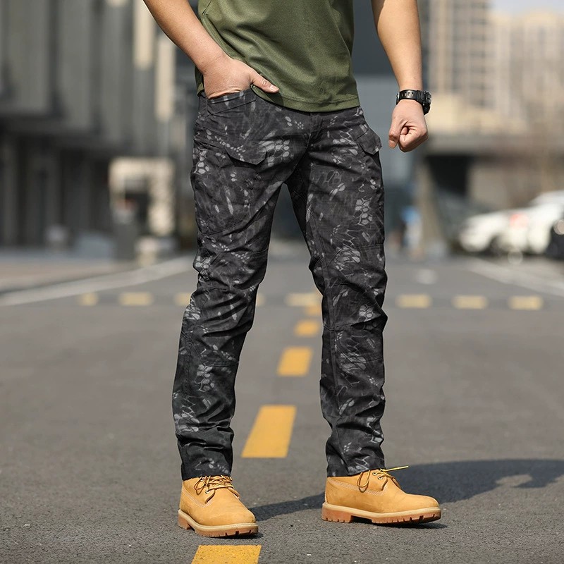 Tactical Pants for Outdoor Work Training with Camo Print - Model: 928969019050 - 图片 6