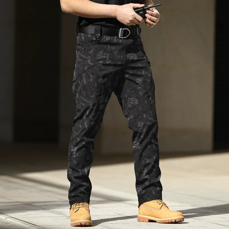 IX7 Camouflage Training Pants for Outdoor Spring Autumn - Model: 727521844914