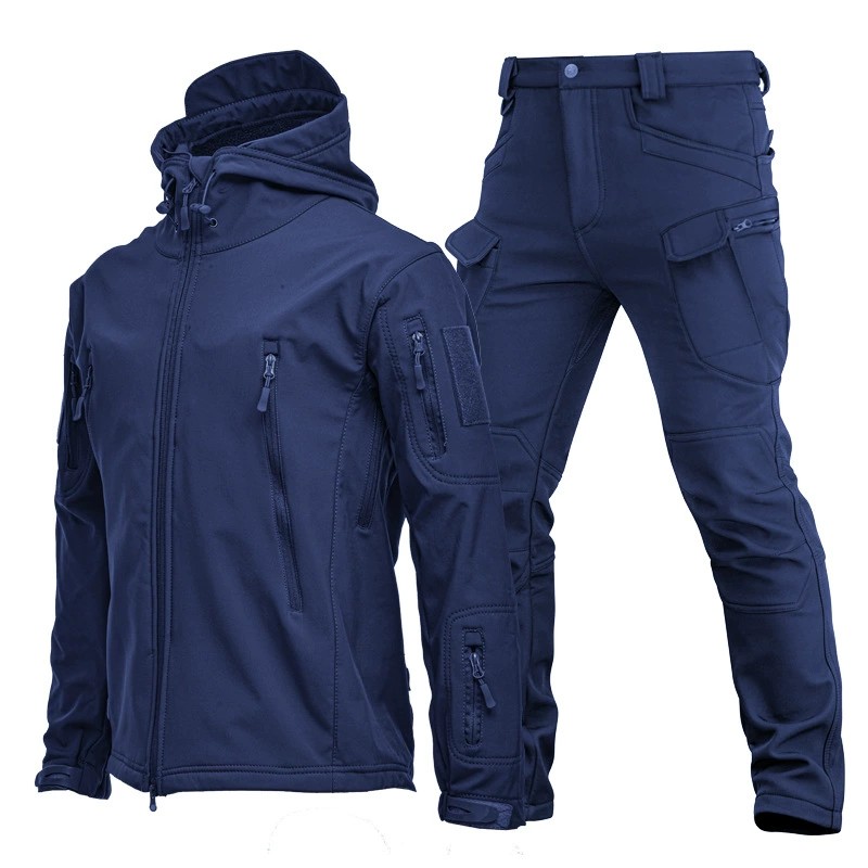 Outdoor Thermal Camouflage Suit for Cold Weather Hunting, with Fleece Lining - Model: 737396060825 - 图片 10