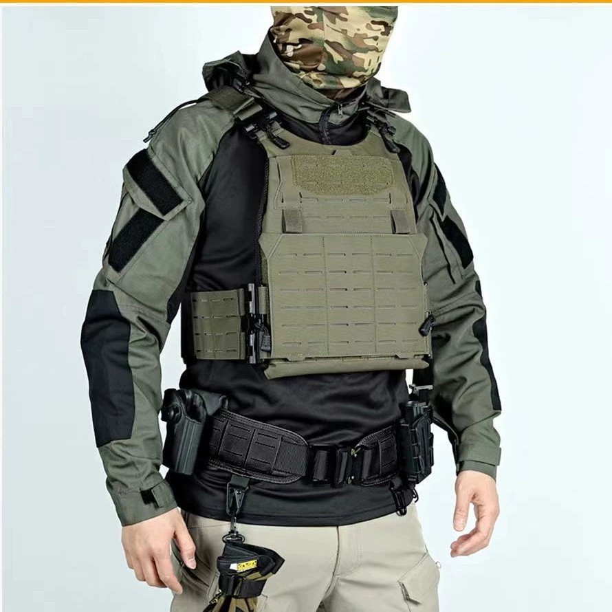 Outdoor Camo Shirt for Hiking and Tactical Use, Breathable - Model: 803540026542 - 图片 4