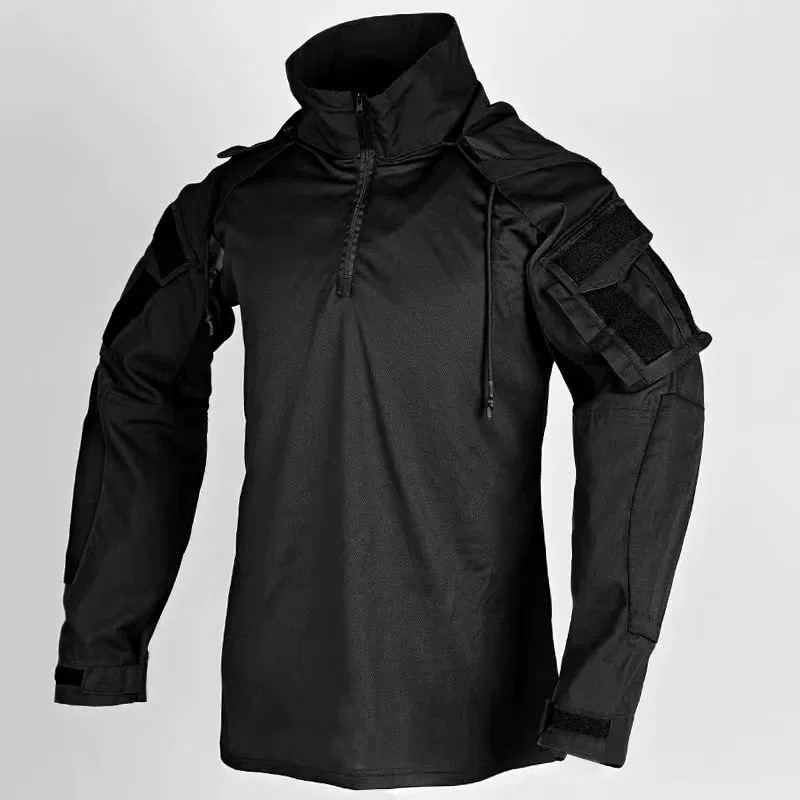 Outdoor Camo Shirt for Hiking and Tactical Use, Breathable - Model: 803540026542 - 图片 6