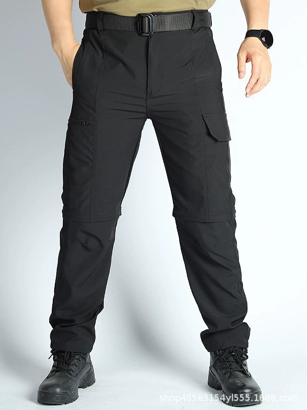 Outdoor Training Pants for Men with Convertible Shorts Quick-Dry - Model: 789303191123 - 图片 2