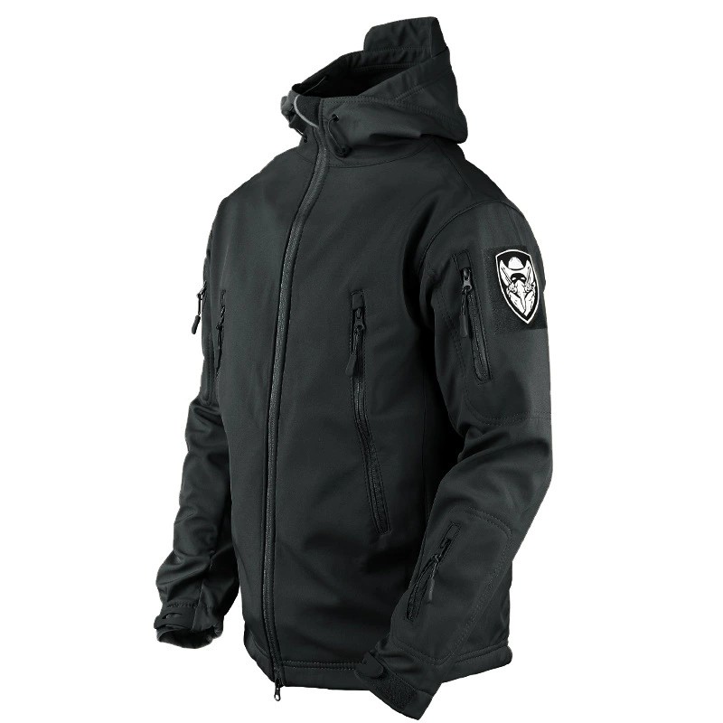 Men's Windproof Cycling Jacket with Fleece for Winter Mountaineering - Model: 670909634682 - 图片 2