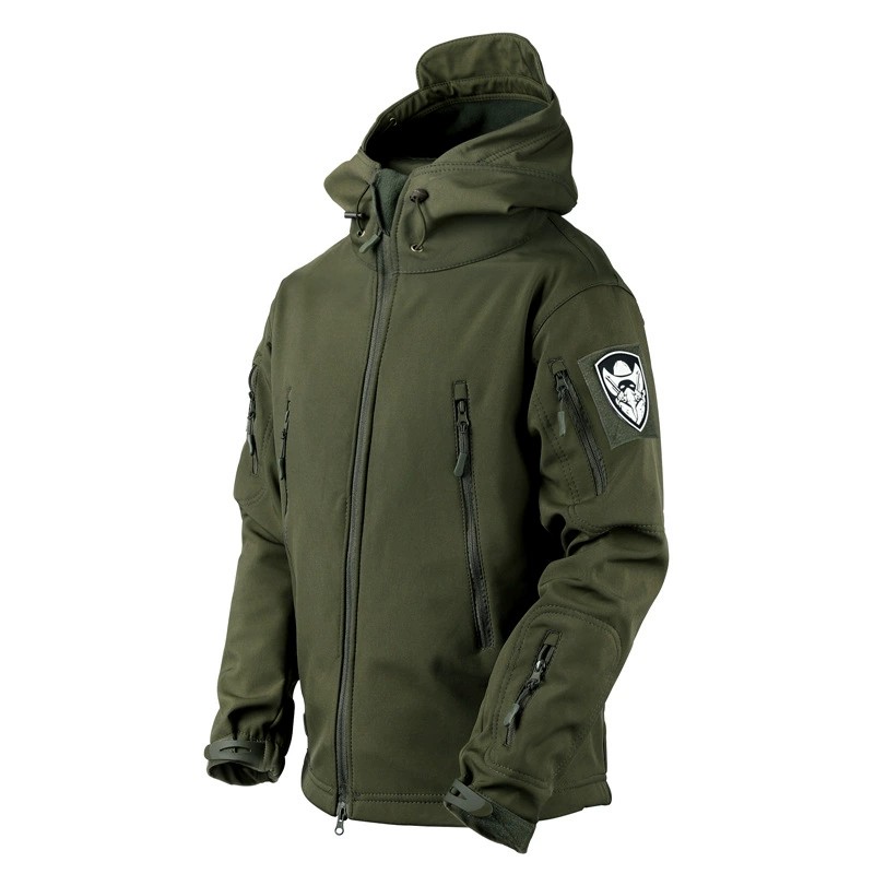 Men's Windproof Cycling Jacket with Fleece for Winter Mountaineering - Model: 670909634682 - 图片 4