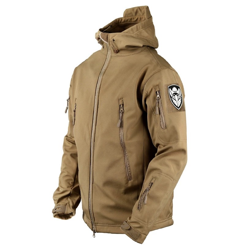 Men's Windproof Cycling Jacket with Fleece for Winter Mountaineering - Model: 670909634682 - 图片 5