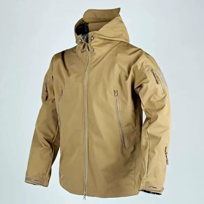 Men's Windproof Cycling Jacket with Fleece for Winter Mountaineering - Model: 670909634682 - 图片 9