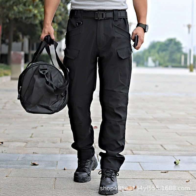 Outdoor Spring Autumn Camouflage Cargo Pants for Men Tactical Training - Model: 703366533299 - 图片 6