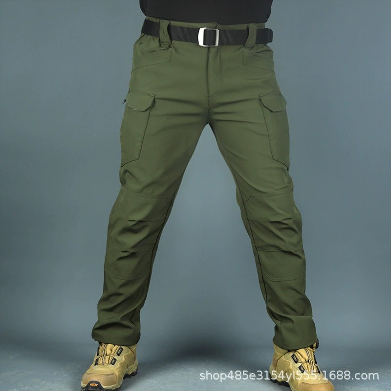 Outdoor Spring Autumn Camouflage Cargo Pants for Men Tactical Training - Model: 703366533299 - 图片 8