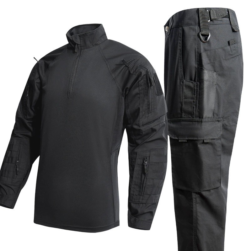 UFPRO Tactical Shirt for Outdoor Hunting with Stand Collar and Camouflage - Model: 893179209803 - 图片 2