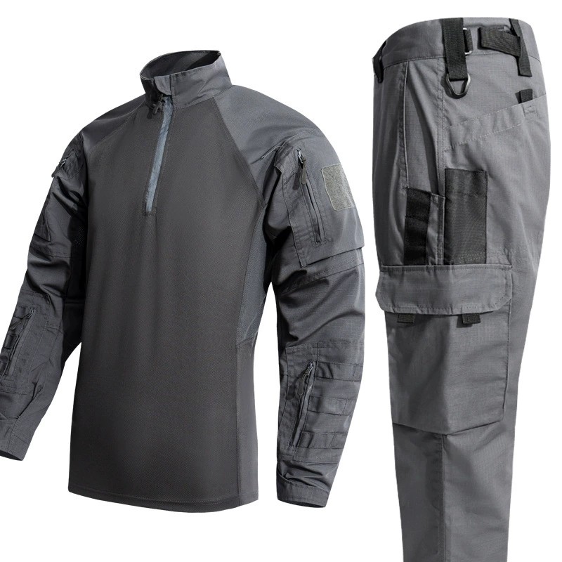 UFPRO Tactical Shirt for Outdoor Hunting with Stand Collar and Camouflage - Model: 893179209803 - 图片 3