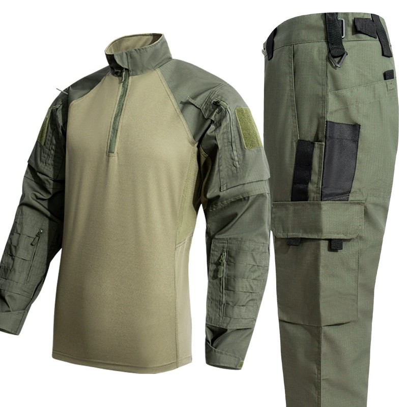 UFPRO Tactical Shirt for Outdoor Hunting with Stand Collar and Camouflage - Model: 893179209803 - 图片 4