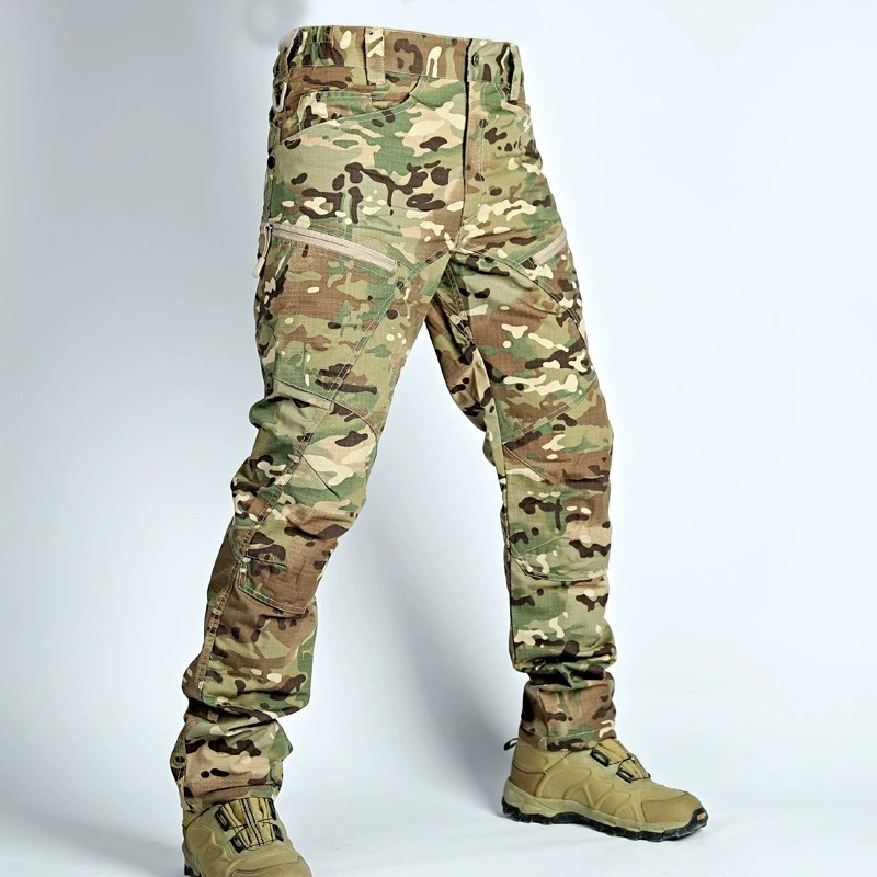 Camouflage Tactical Pants for Outdoor Training with Multi-Pockets - Model: 805029357837 - 图片 7