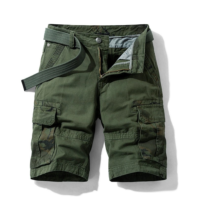 Men's Cargo Shorts with Camouflage Print for Summer Outdoor - Model: 718168876119 - 图片 8