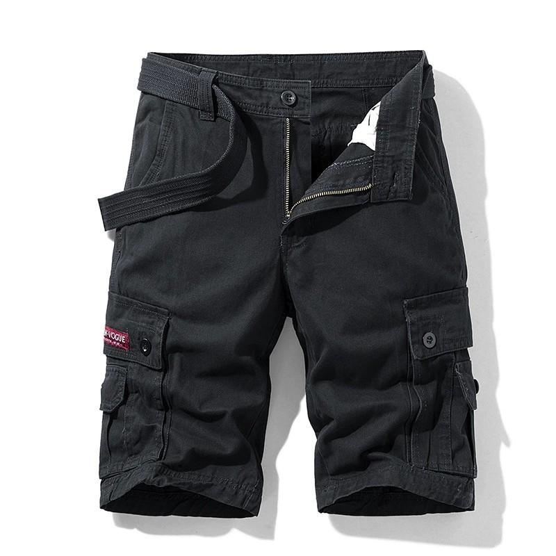 Men's Cargo Shorts with 6 Pockets for Travel and Outdoor Work - Model: 717226111818 - 图片 3