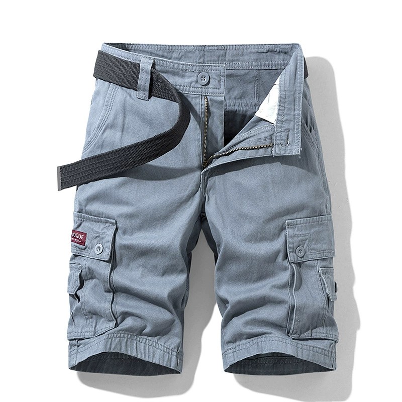Men's Cargo Shorts with 6 Pockets for Travel and Outdoor Work - Model: 717226111818 - 图片 6