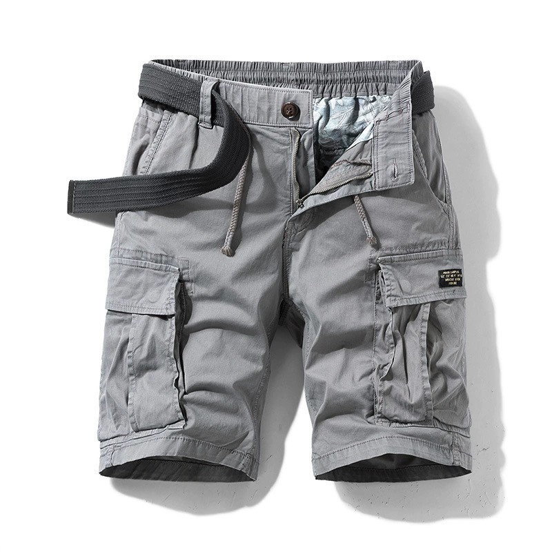 Men's Cargo Shorts with 6 Pockets for Travel Hiking - Model: 719903281524