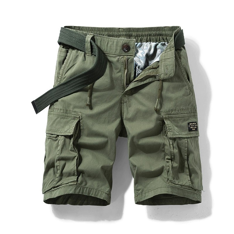 Men's Cargo Shorts with 6 Pockets for Travel Hiking - Model: 719903281524 - 图片 2